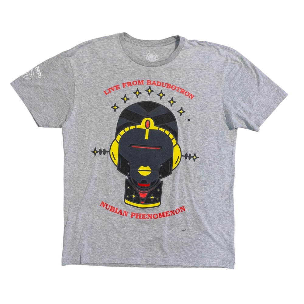 Erykah Badu Live From Badubotron 2021 Tour T-Shirt‎ Mens XL Gray Concert Tee